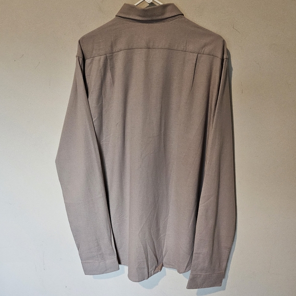 NWT Free Fly Bamboo Flannel Button Up Shirt - Boulder Grey - Size XXL - Picture 5 of 8